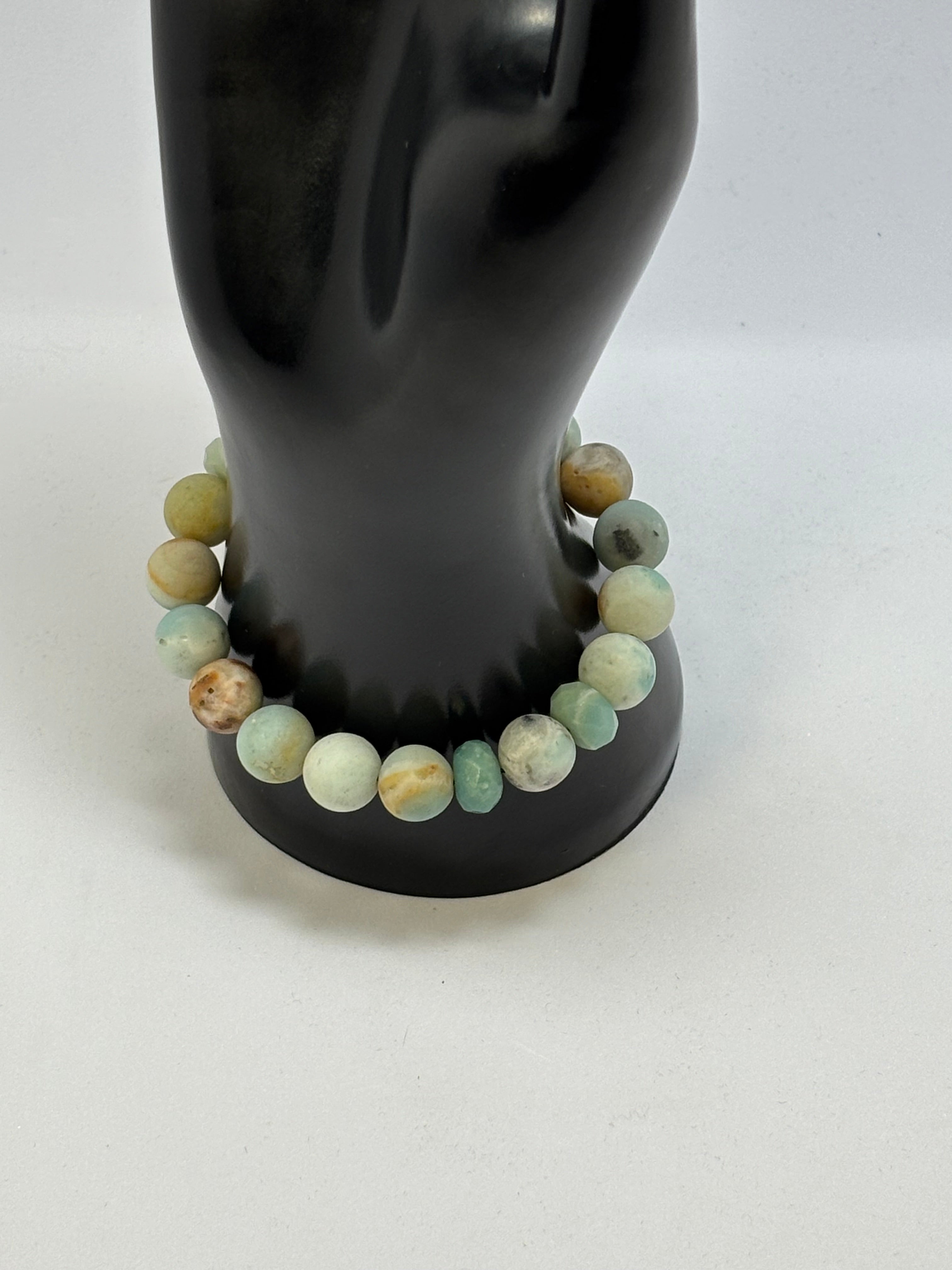 Blue Green Amazonite bracelet
